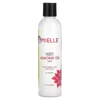 Смесь миндального масла, мята, 8 жидких унций (240 мл) Mielle