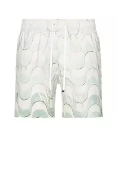 Смещенные плавки Amiri, лазурный