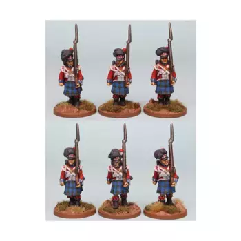 Смешанная горная фланговая рота, марширующая, Napoleonics - British (28mm) (Front Rank Miniatures)