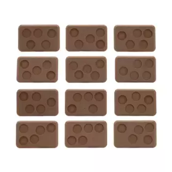 Смешанные основы с отверстиями для фигурок, Flames of War - WWII - Bases, Accessories & Destroyed Vehicles