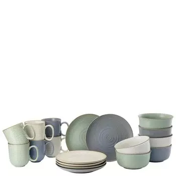 Смешанный набор для завтрака Thomas Nature 18 шт Thomas Porzellan, мультиколор