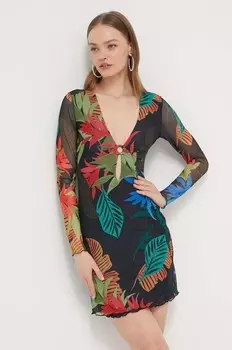 СМЕШНОЕ платье Desigual, мультиколор