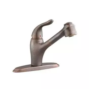 Смеситель для кухни American Standard с выдвижным распылителем, oil rubbed bronze