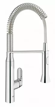 Смеситель для кухни Grohe 31 380 K7 с предварительным ополаскиванием, chrome