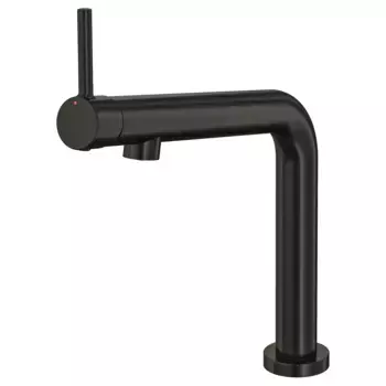 Смеситель для раковины, черный, 32 см, BOSJN IKEA