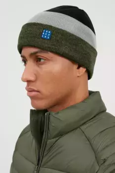 Смесовая вязаная шапка "BLEND BHearl", черный