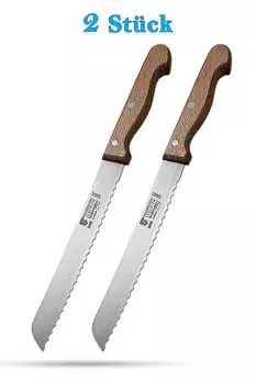 SMI Solingen 20 см нож для хлеба с зубчатым краем нож для хлеба бук