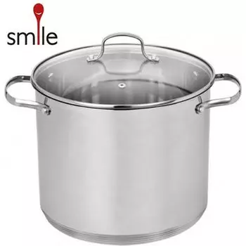 Smile - Большая кастрюля - кастрюля 11 литров - индукционная - с мерной шкалой