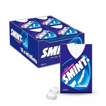 Smint Мятный дозатор 12 упаковок по 8 г (с ксилитом) Cfp Brands