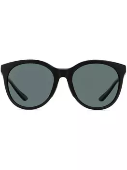 Smith солнцезащитные очки Bayside в круглой оправе, черный