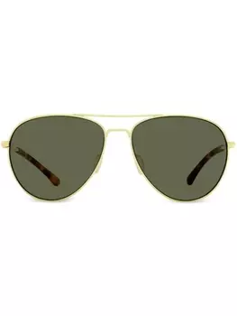 Smith солнцезащитные очки-пилоты Layback, золотой