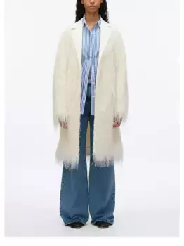 Смокинг с бахромой 3.1 Phillip Lim, нейтральный