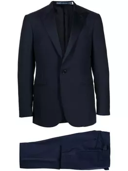 Смокинг с однобортным пиджаком Polo Ralph Lauren, синий