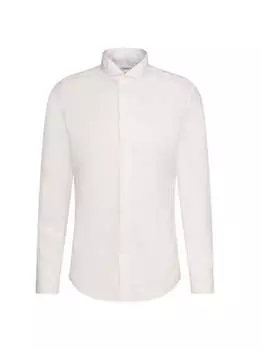 Смокинг в форме рубашки с длинными рукавами Seidensticker, экрю