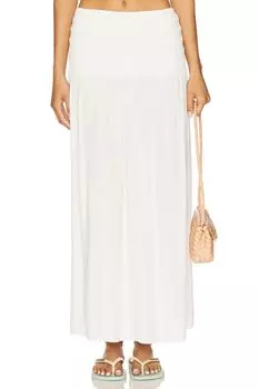 Смокинговая юбка Bobi, white