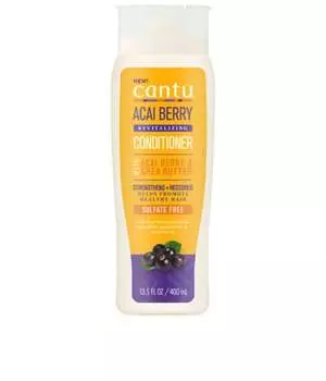 Смягчающий кондиционер для сухих и ломких волос с сафлоровым маслом Cantu, Acai Berry