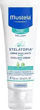 Смягчающий крем для лица, 40 мл Mustela, Stelatopia