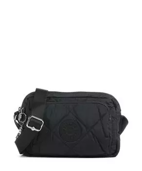 Смятое одеяло абану м сумка на молнии через плечо полиамид Kipling, черный