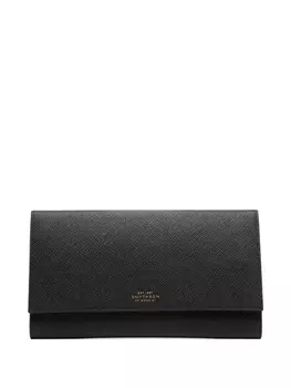 Smythson кошелек Marshall, черный