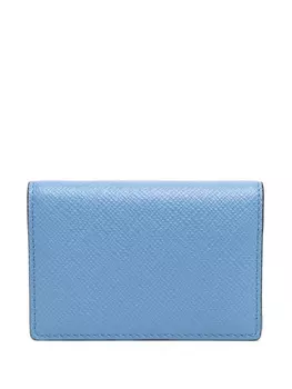 Smythson складной кошелек, синий