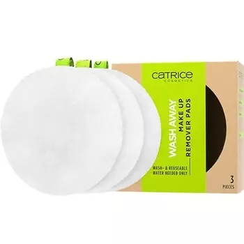 Смывающиеся подушечки для снятия макияжа с лица, Catrice