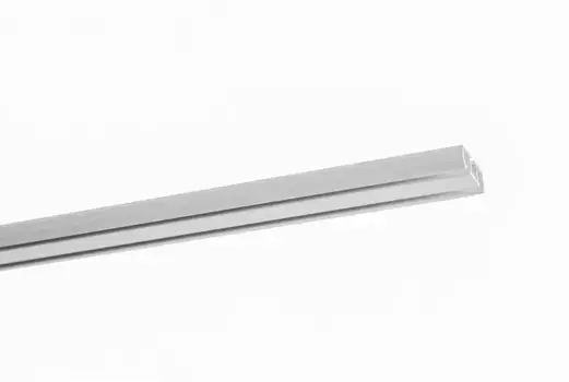 SN DECO GROUP Карниз для штор "перенавеска", 2 направляющие, фиксированный размер 400 см, белый