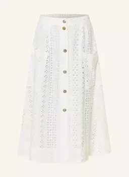 Сначала кружевная юбка Suncoo, белый