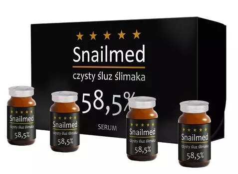 Snailmed Czysty luz limaka 58,5% питательная сыворотка для лица, 32 ml