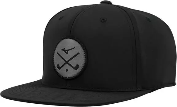 Snapback Кепка со скрещенными булавами Mizuno, черный