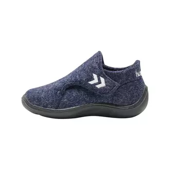 Sneaker Low Wool Slipper Infant Unisex Children HUMMEL, синий/темно-фиолетовый/темно-фиолетовый