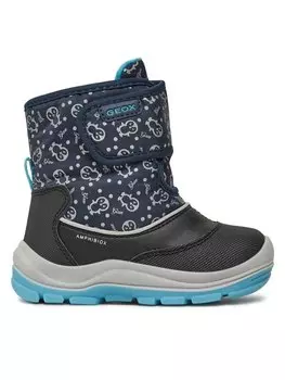 Снегоступы B Flanfil Girl B Abx B263WG 0BCMN CF4N4 Geox, темно-синий