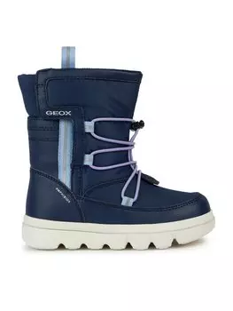 Снегоступы J Willaboom Girl B A J36HWC 054FU C4231 Geox, темно-синий