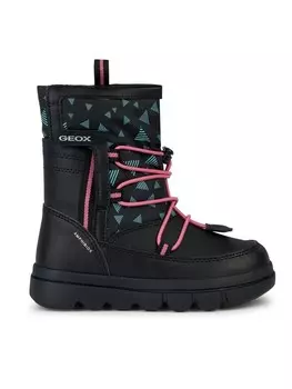 Снегоступы J Willaboom Girl B A J36HWC 0BCMN C0922 Geox, черный