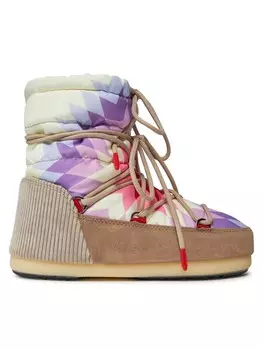 Снегоступы Light Kaleidoscope Moon Boot, бежевый