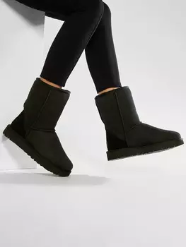 Снегоступы W Classic Short II Ugg, черный