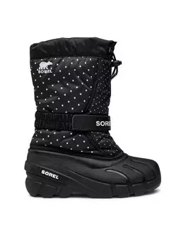 Снегоступы Youth Flurry Print Sorel, черный