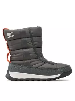 Снегоступы Youth Whitney II Puffy Mid Wp Sorel, серый