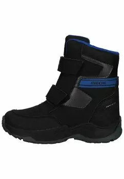 Снегоступы/зимние ботинки Geox, цвет black royal c0245