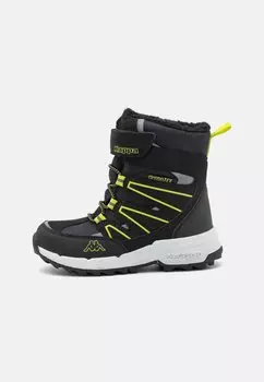 Снегоступы/зимние ботинки Kappa, цвет black/lime