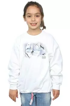 Снежная толстовка Бэмби Disney, белый