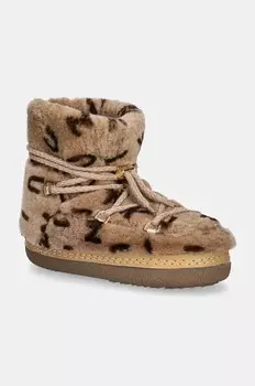 Снежные ботинки Classic Print Inuikii, бежевый