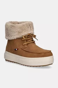 Снежные ботинки ICY U.S. Polo Assn., коричневый