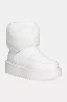 Снежные ботинки Love Moschino, белый
