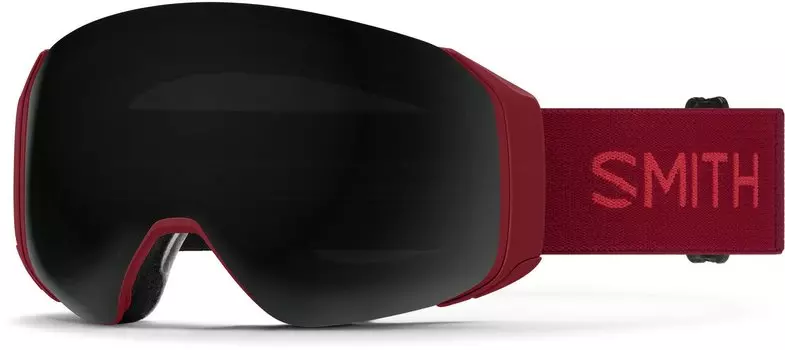 Снежные очки 4D MAG S ChromaPop с защитным соком — женские Smith, красный