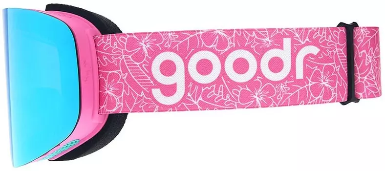 Снежные очки Bunny Slope Dropout goodr, розовый