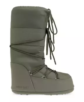 Снежные сапоги значок резиновые Moon Boot, зеленый