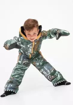 Снежный комбинезон WeeDo "COSMO WOODS", функциональный, ограниченный, экологически чистый, цвет Wood_Print