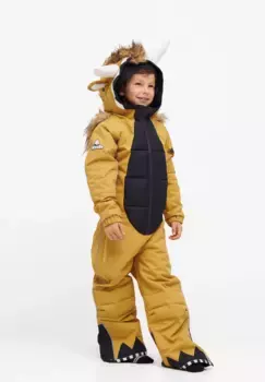 Снежный комбинезон WeeDo "WILD THING", функциональный, ограниченный выпуск, произведенный с соблюдением принципов устойчивого развития, коричневый