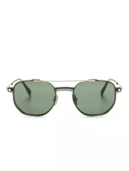 Snob очки Special III в квадратной оправе, золотистый