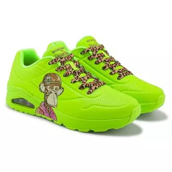 Snoop dogg street uno dr. bombay кроссовки Skechers, зеленый